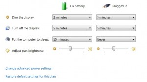 Power Options